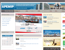 Tablet Screenshot of apemip.pt
